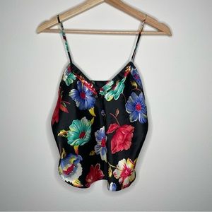 Victoria's Secret | Vintage Gold Label Floral Cami